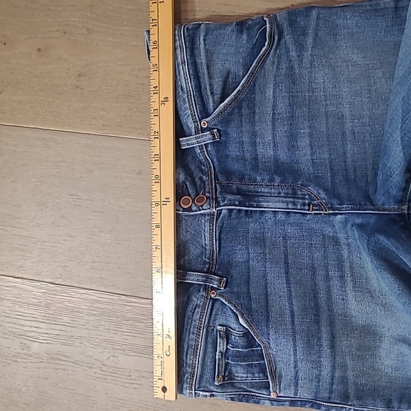 Hudson Jeans Women's sz 32 Collin Skinny Double Button Mid Rise Denim Jeans - Picture 11 of 15